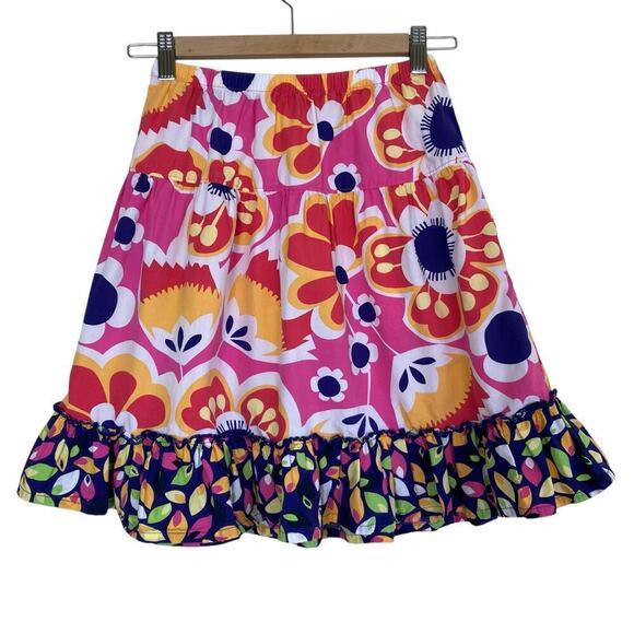 Hanna Andersson Long Sleeve Dress & Skirt Bundle Floral Colorful Various Sizes - Picture 12 of 16